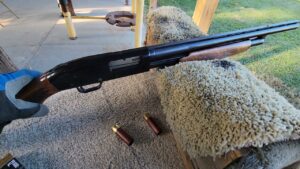 Mossberg 500 Retrograde Field Blued 12 Gauge